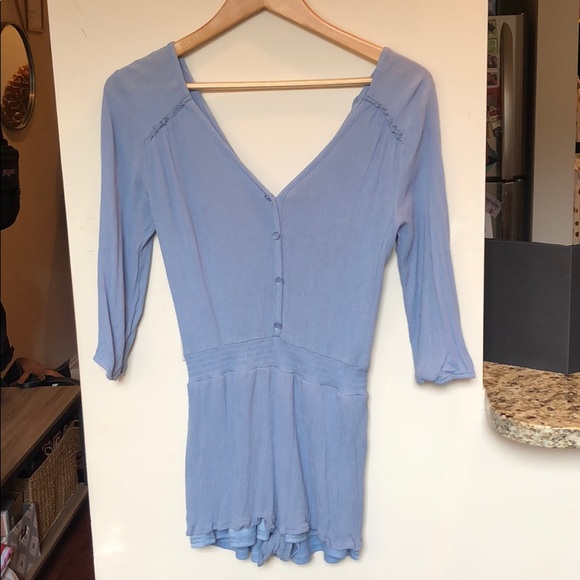 Jella Couture Blue Romper - Picture 2 of 6